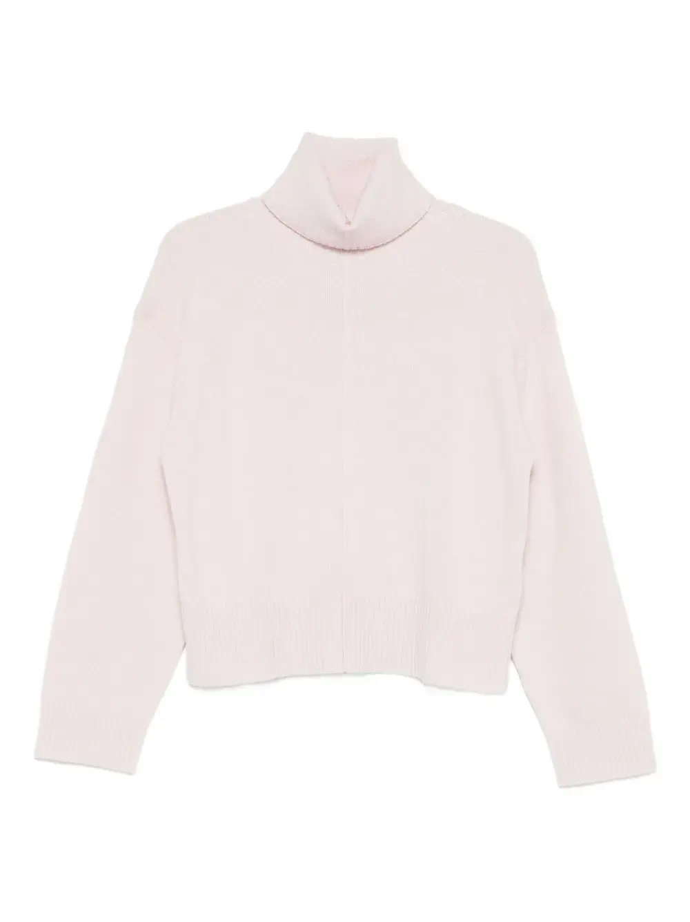 

Свитер с воротником-стойкой Allude, розовый