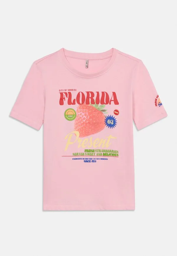 Футболка kogbolette life s/s top jrs print Only Girls, Romance Rose — фото 3
