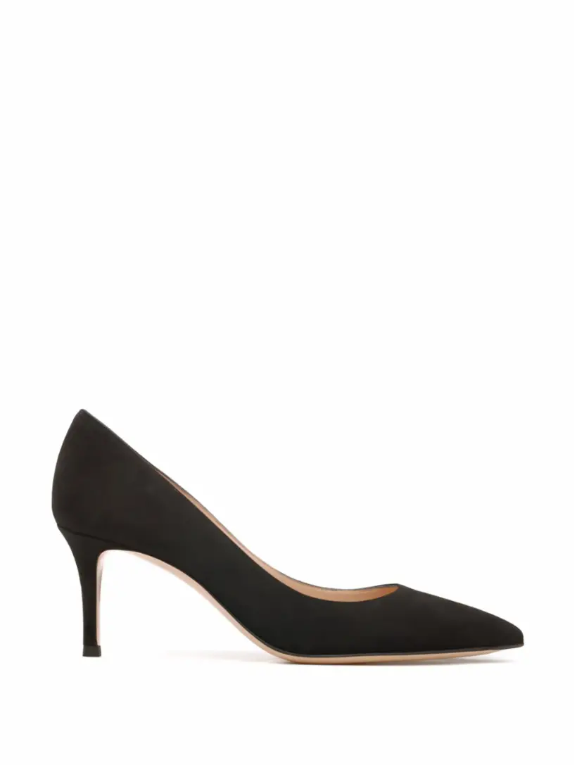 

Замшевые туфли Gianvito 70 Gianvito Rossi, черный