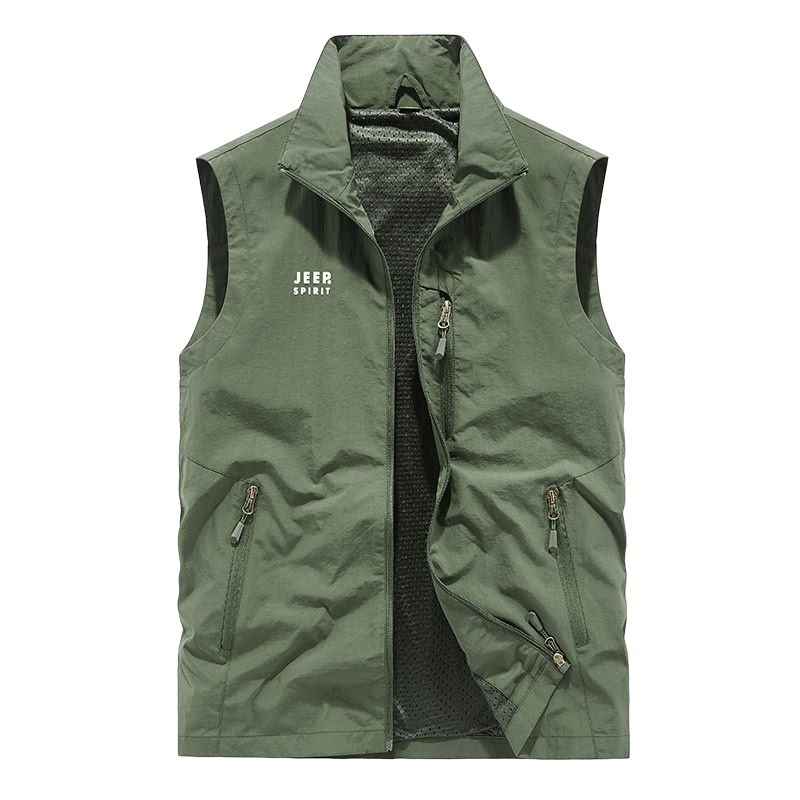 

JEEP SPIRIT Мужская жилетка, Army Green