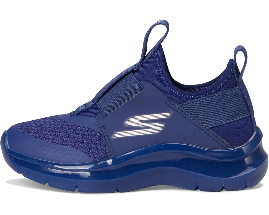 Детские кроссовки Skechers Sport Stretch Knit-Skech Fast Ice 403878L (Little Kid/Big Kid) SKECHERS KIDS, Navy — фото 4
