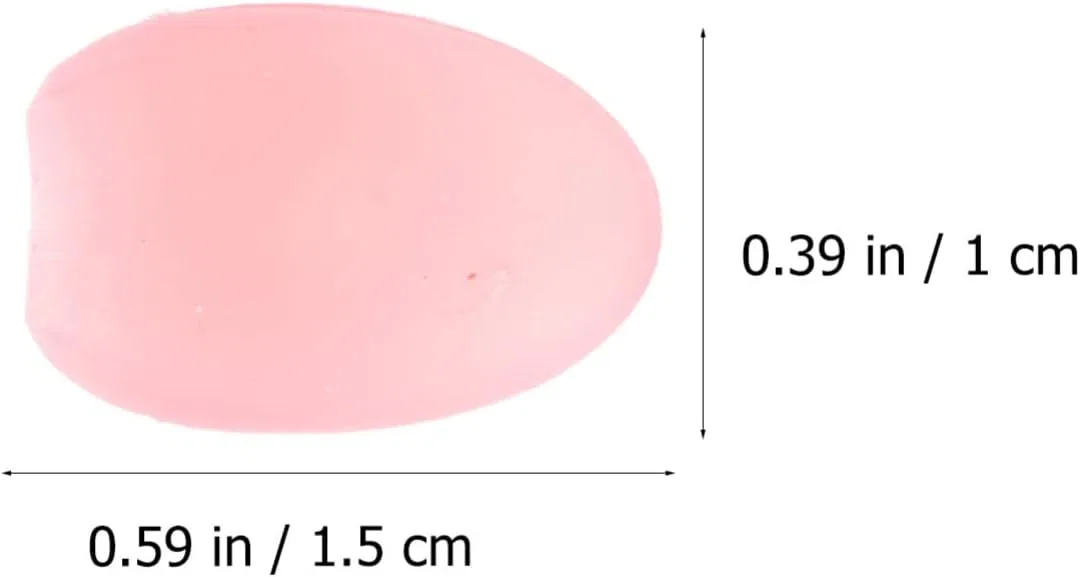 Набор колпачков для кистей Silicone Brush Cover 10 шт Beaupretty розовый — фото 2