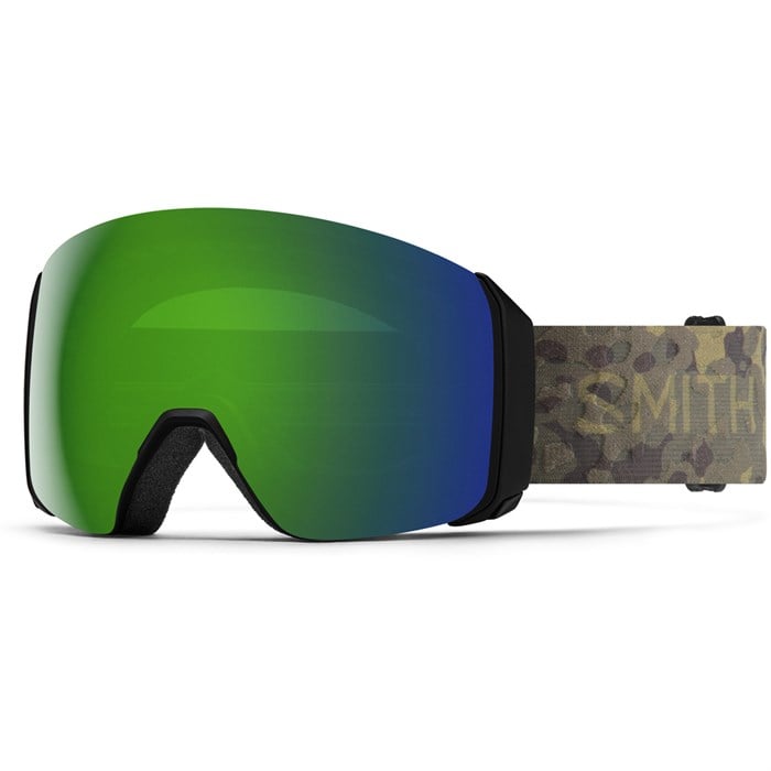 

Очки 4D mag xl Smith, Black Camo/Chromapop Sun Green Mirror+Chromapop Storm Blue Sensor Mirror