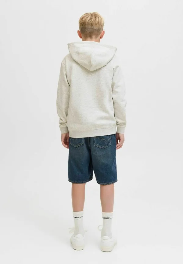 Толстовка tier Jack & Jones Junior, White Melange — фото 3