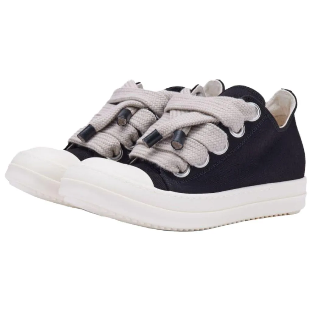 Rick Owens DRKSHDW Кеды low top canvas мужские черные — фото 4