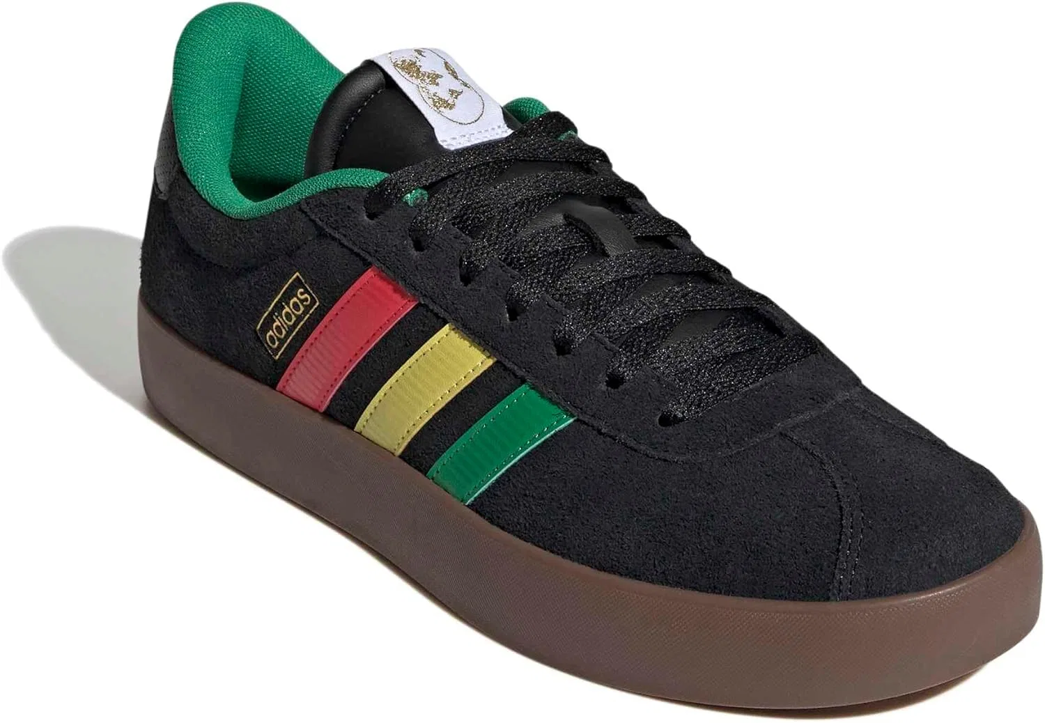 Кроссовки мужские adidas, цвет Black/Green/Pure Ruby — фото 4