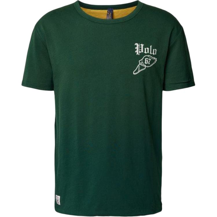 

Polo Ralph Lauren Футболка мужская зеленая, Зеленый, Polo Ralph Lauren Футболка мужская зеленая