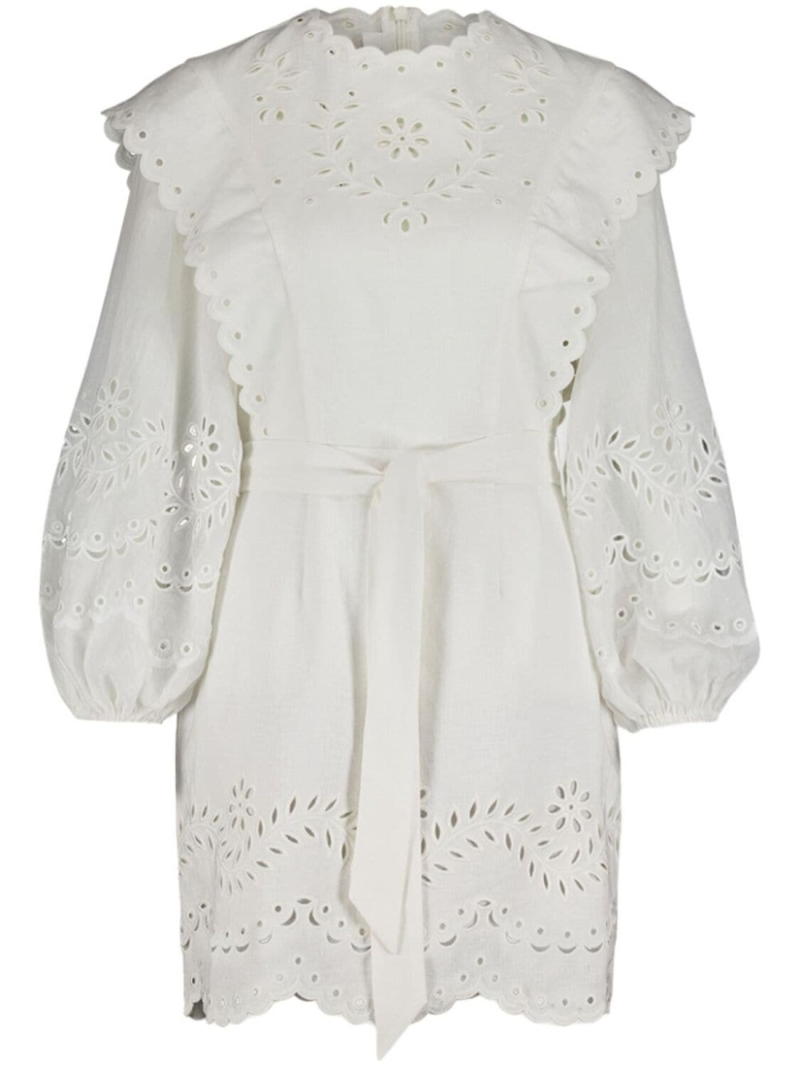 

Мини-платье ZIMMERMANN Junie, белый