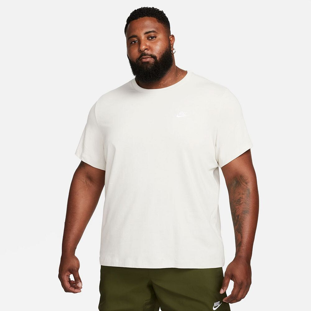

Футболка Nike Sportswear Club Big & Tall, цвет Light Bone