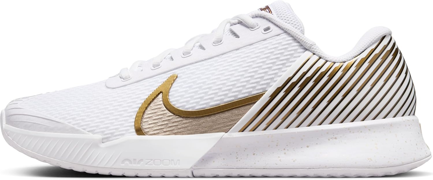 

Мужские кроссовки Nike Low, White/Grand Purple/Metallic Gold Grain
