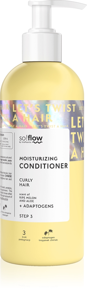 

Питательный кондиционер для вьющихся волос So!Flow, 400 мл