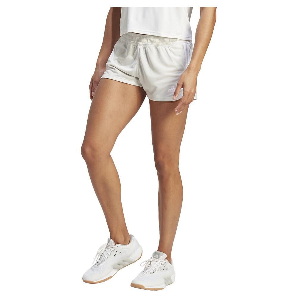 

Шорты adidas Pacer 3 Stripes Knit, белый