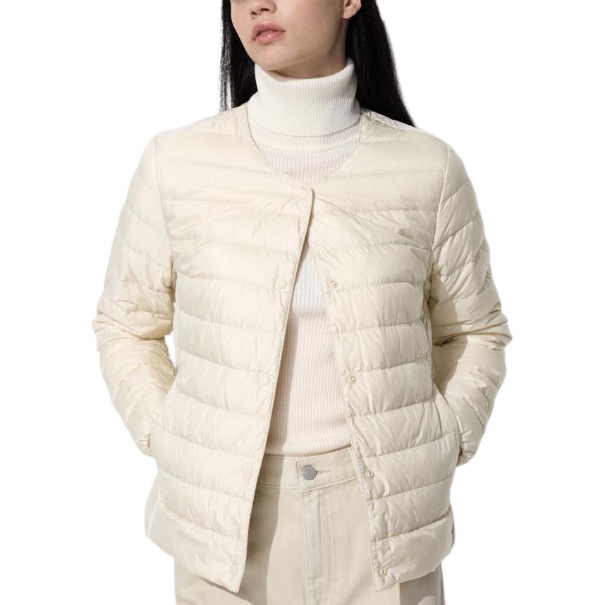 

UNIQLO Женский пуховик бежевый Beige, Beige