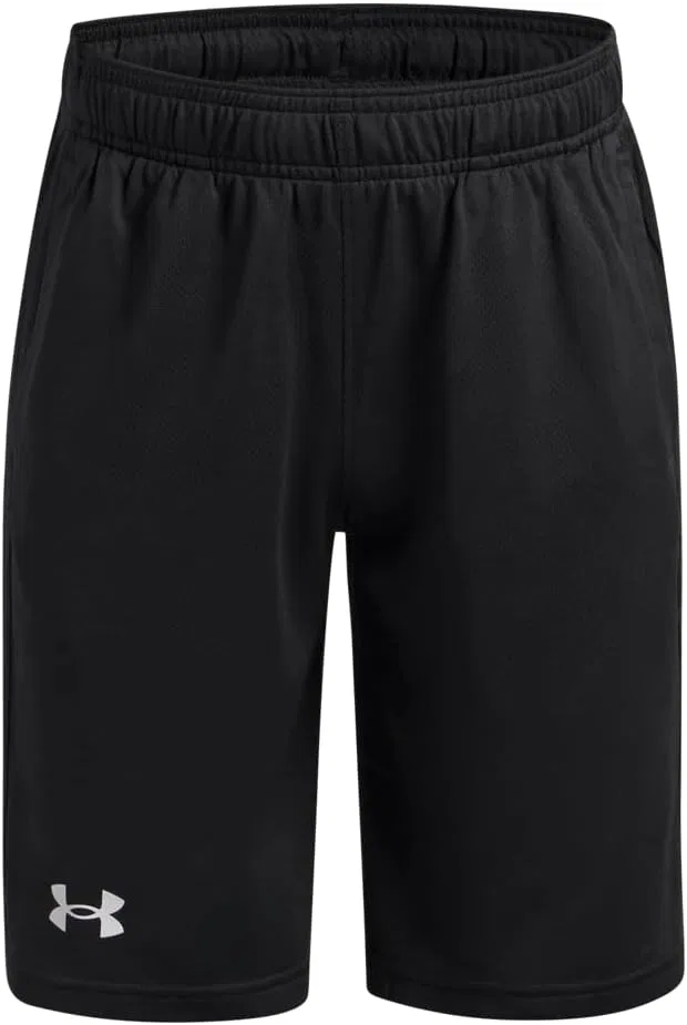 Детские шорты Under Armour Tech Jacquard 2.0, (001) Black/Castlerock/White
