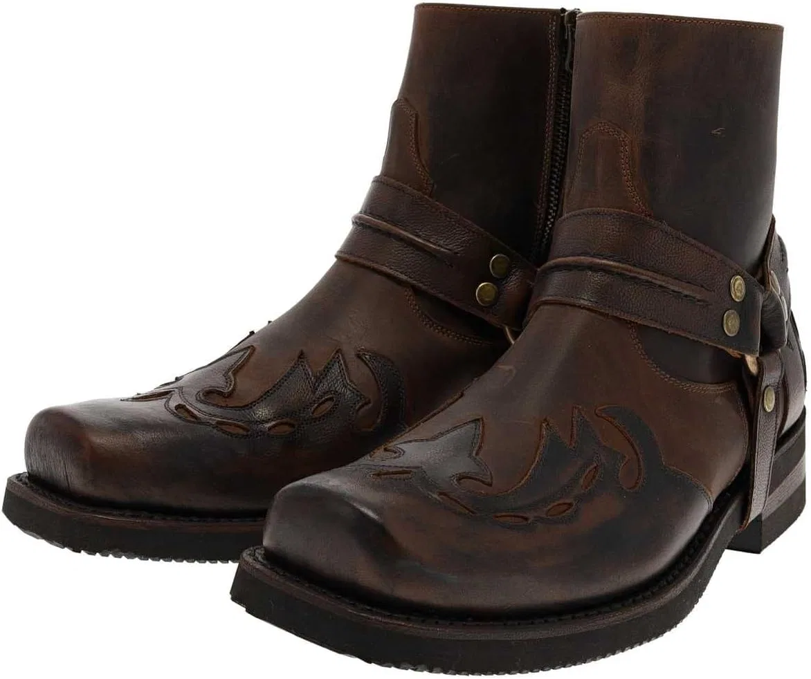FB Fashion Boots Tauro Low Goma Унисекс Байкерские ботинки, Мотоциклетные ботинки, Коричневые — фото 2