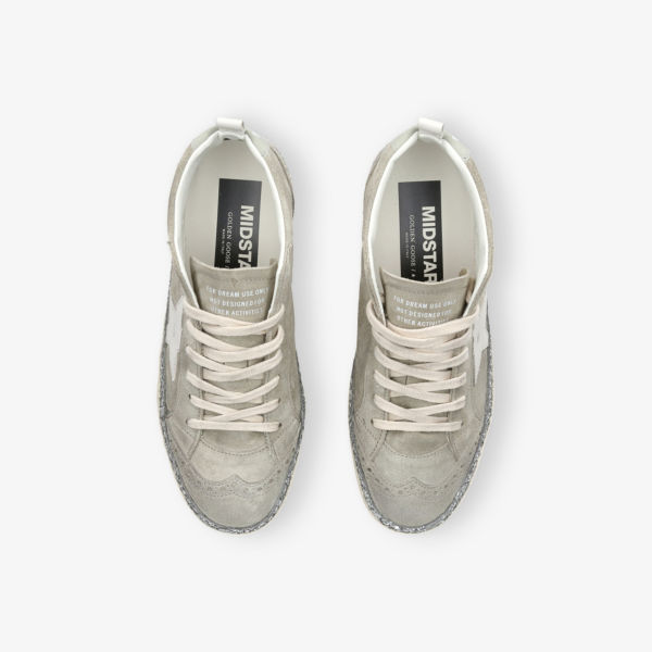 Кроссовки Golden Goose до щиколотки, серый — фото 2