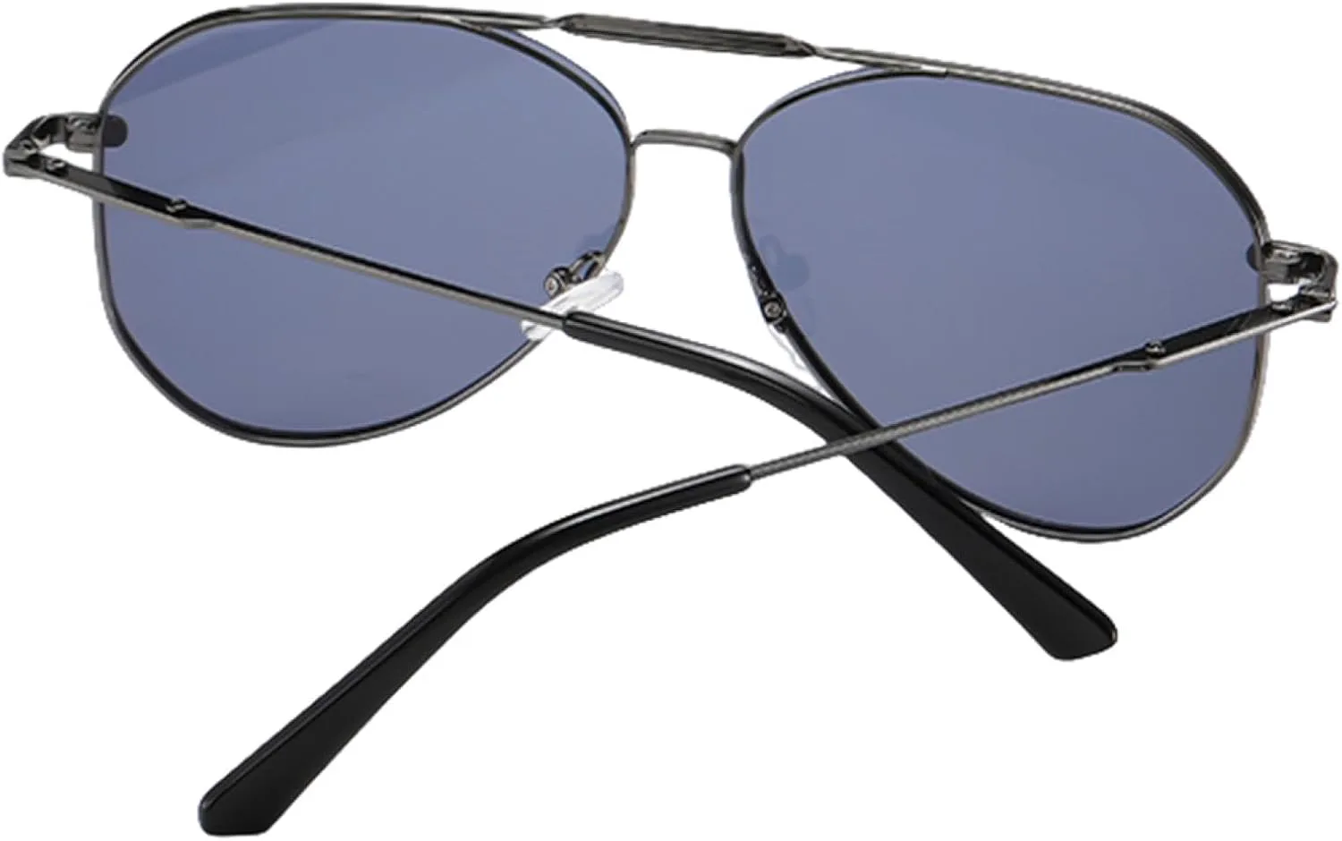 

Солнцезащитные очки для женщин и мужчин, металлическая оправа с защитой от УФ-излучения UV400, для вождения, рыбалки, езды на велосипеде TVTBBVV, Gun Gray Blue