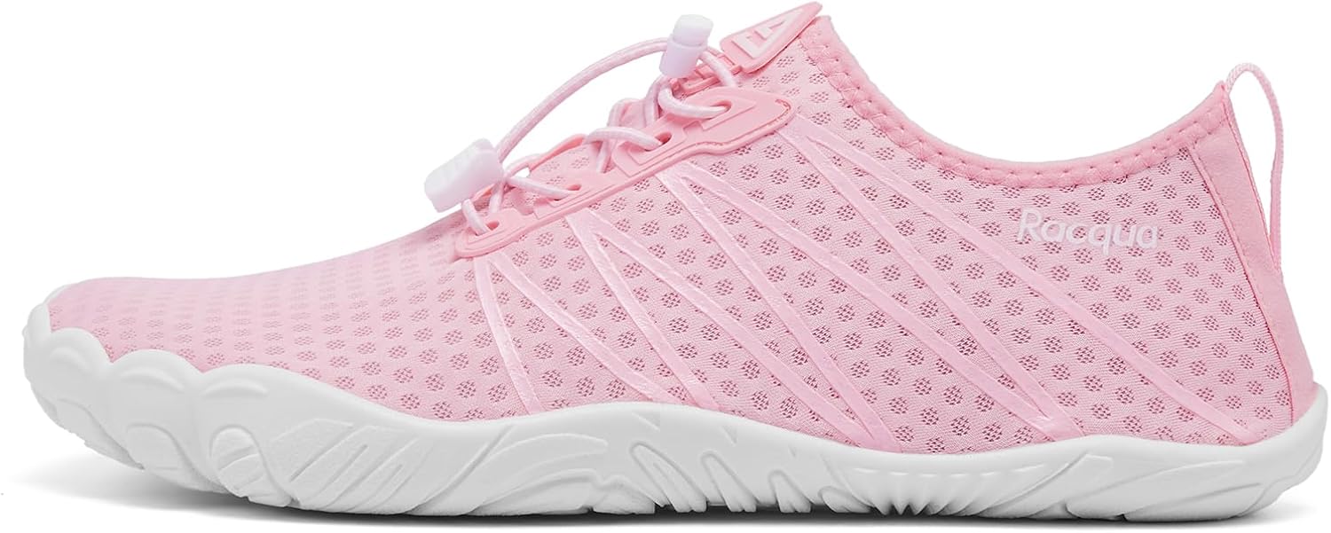 

Водные тапочки Racqua для мужчин и женщин, быстросохнущие, дышащие, легкие, для плавания, пляжа, бассейна и походов, розовый