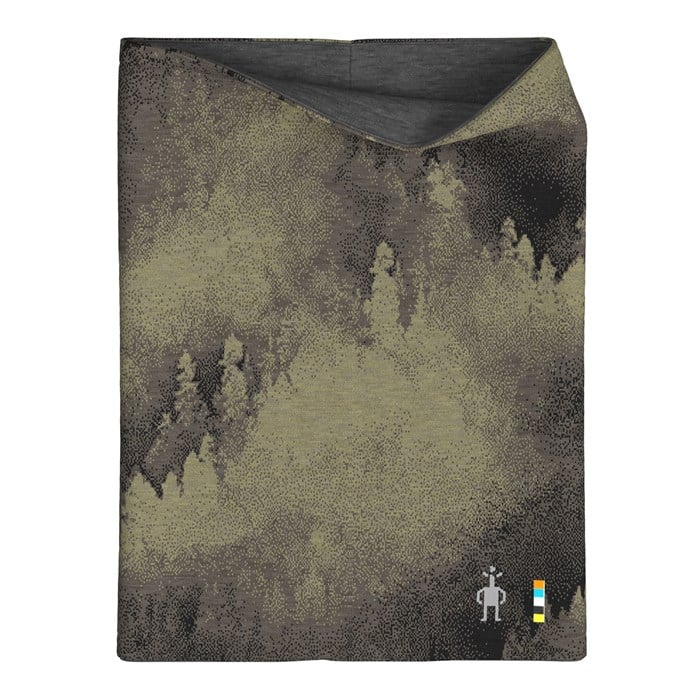 

Термошейный двусторонний шейный платок из мериносовой шерсти Smartwool, North Woods Foggy Pines