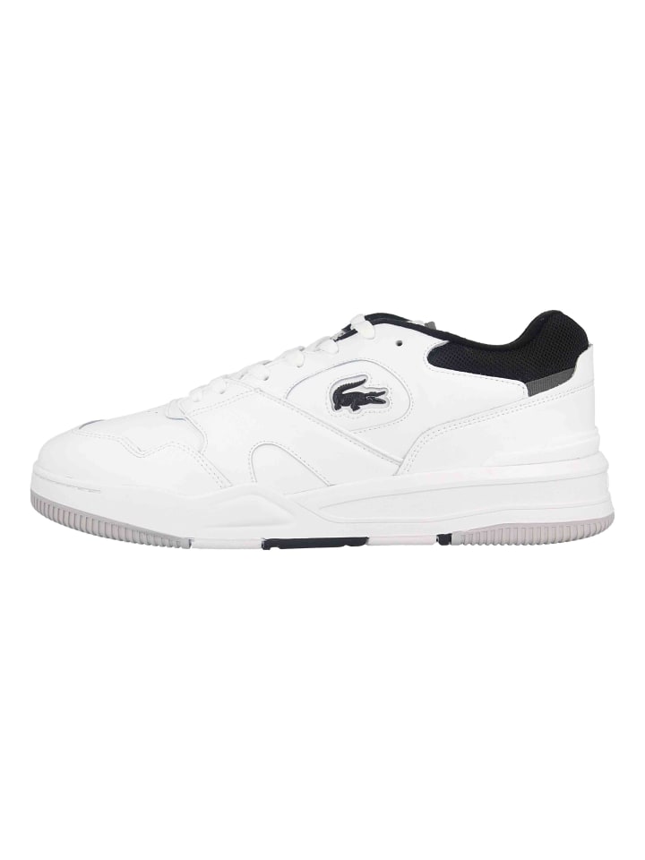 

Кроссовки на шнуровке Lacoste, белый
