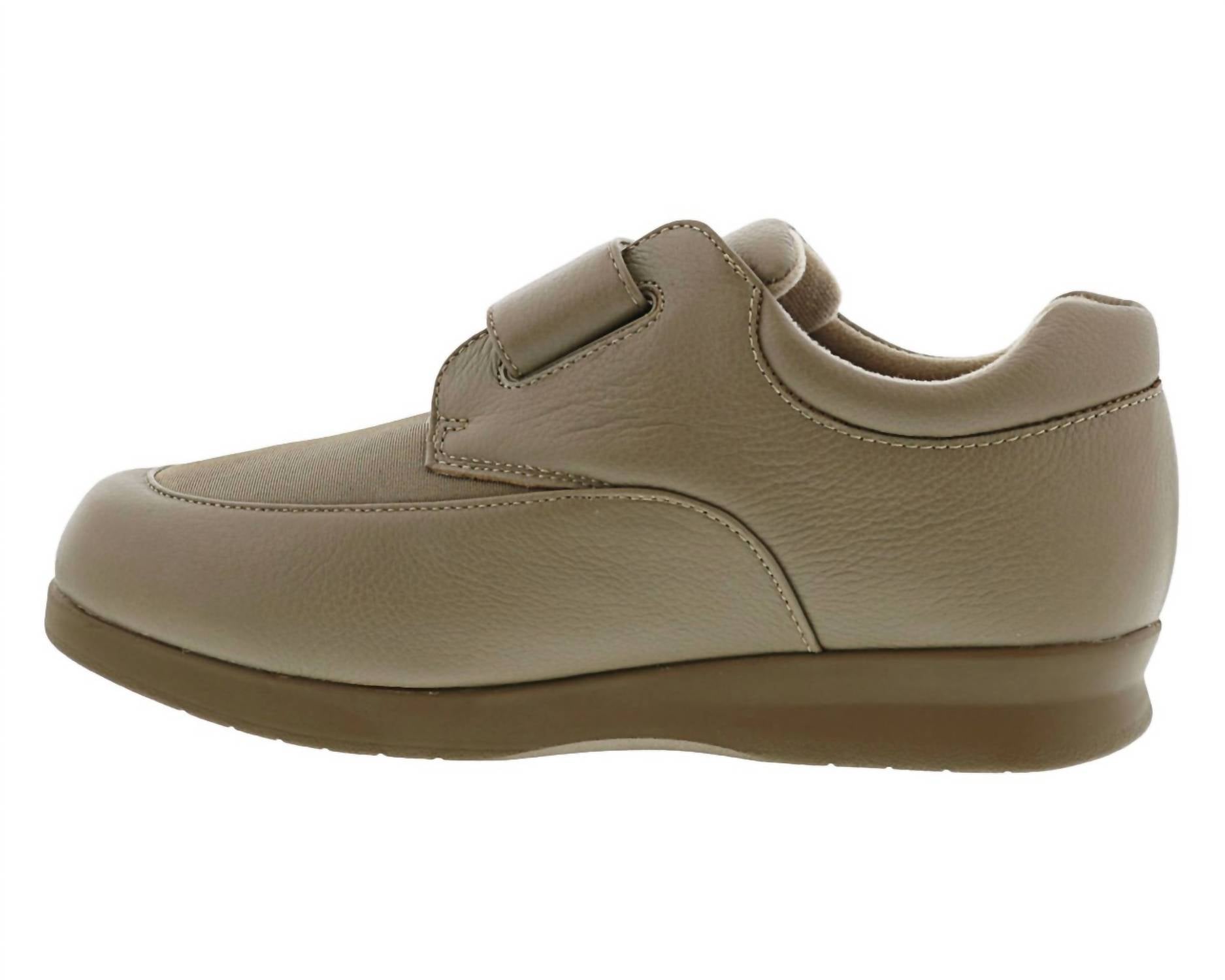Женские повседневные туфли Quest в цвете тауп с эластичной посадкой Drew Shoes, Taupe/Taupe Stretch — фото 2