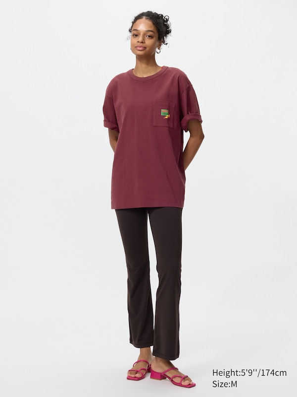 Футболка UT Magic for All Icons Uniqlo, 18 wine — фото 3