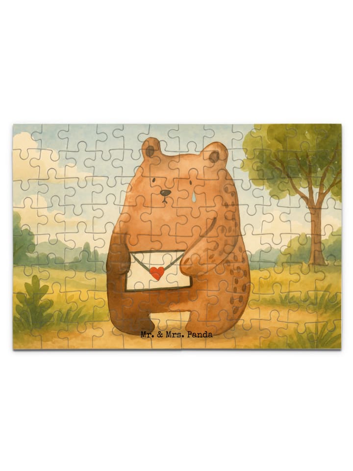 

Mr. & Mrs. Panda Изображение медведя-головоломки отсутствует, без надписи белым цветом