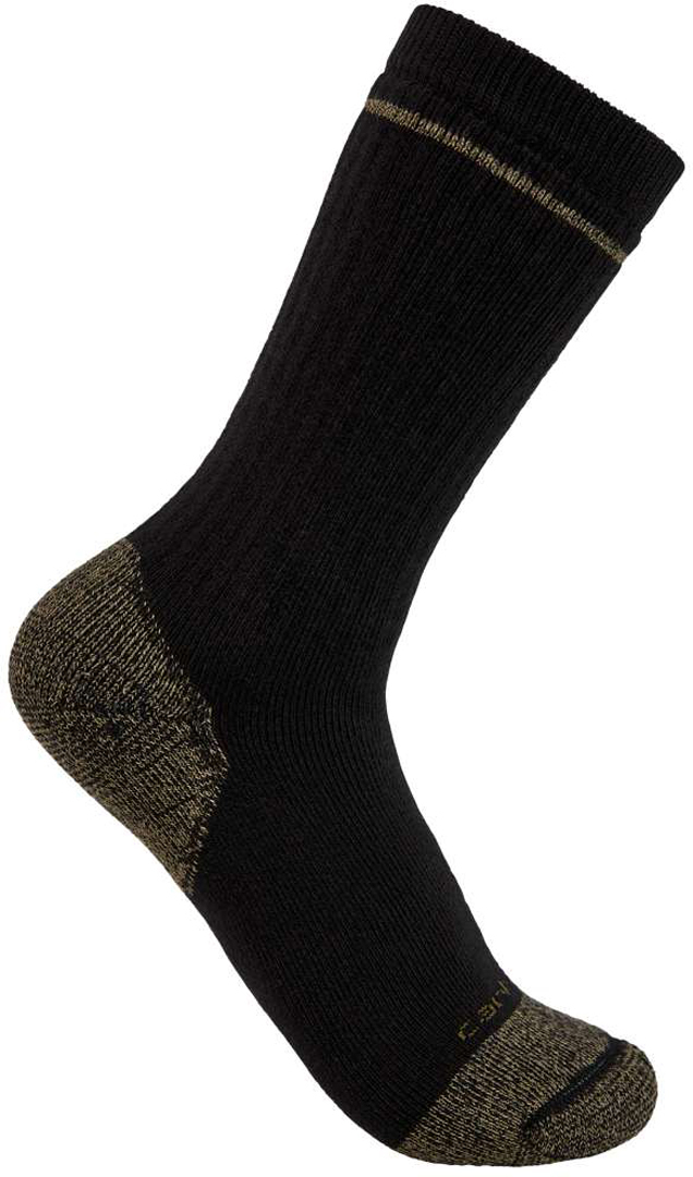 

Носки Carhartt Cotton Blend Steel Toe Boot Socken (2 Pack), черный