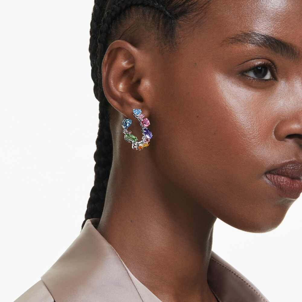 

Серьги-Кольца Gema Swarovski