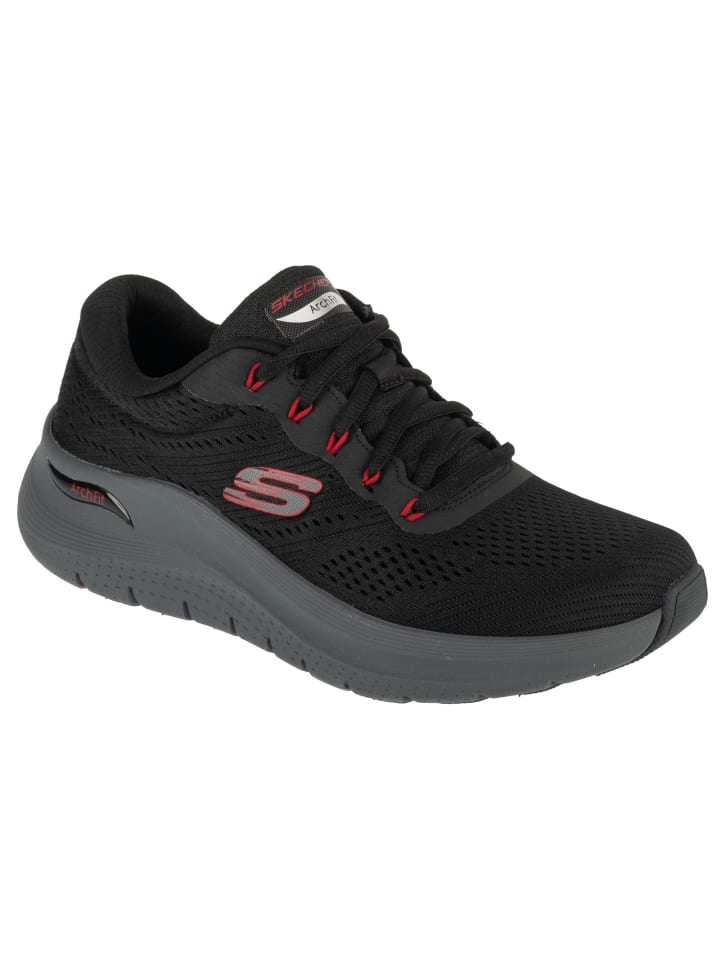 

Кроссовки на шнуровке Skechers, черный