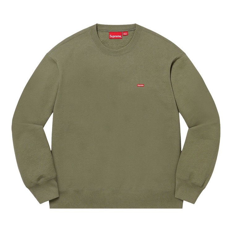 

Свитер Supreme Small Box Crewneck, Light Olive