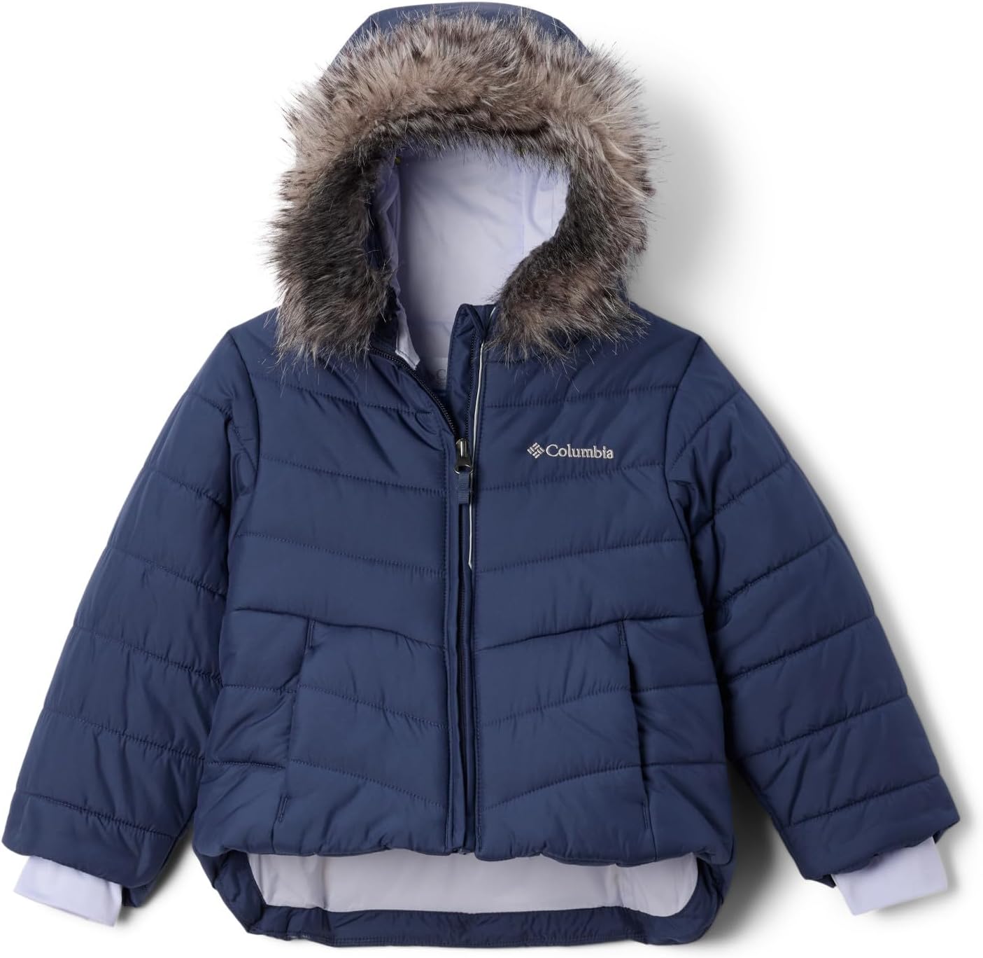 Куртка Katelyn Crest III Hooded Jacket от Columbia girls, Nocturnal — фото 4