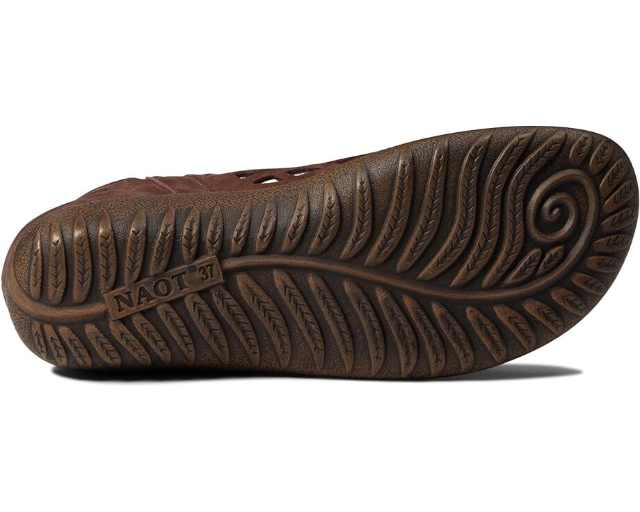 Туфли на плоской подошве Naot Agathis, цвет Coffee Bean Nubuck — фото 3