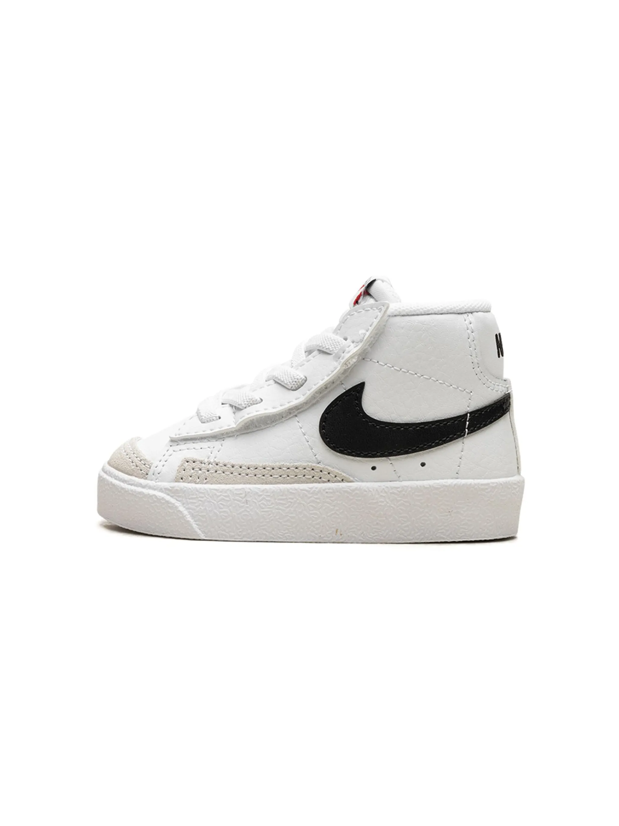 Кеды Blazer Mid 77 White/Black Nike Kids, белый — фото 3