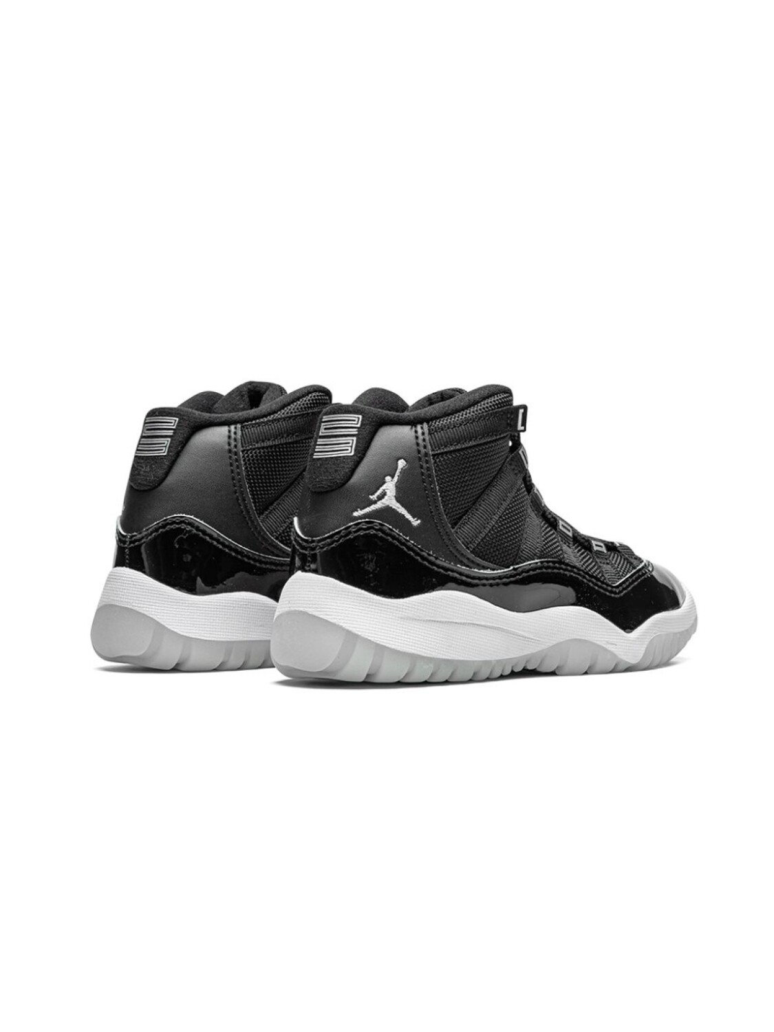 Jordan Kids высокие кроссовки Air Jordan 11 Retro PS, черный — фото 3