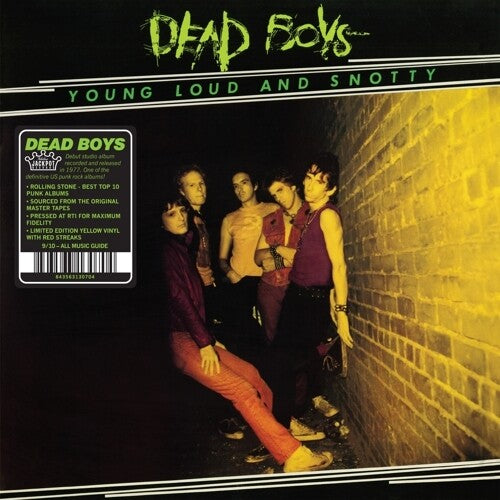 

Виниловая пластинка Dead Boys: Young, Loud & Snotty