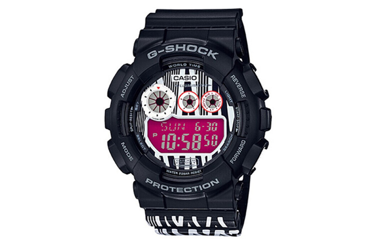 

CASIO Часы G-SHOCK Collection Quartz Movement Resin Strap Watch Men's Watch Pink Watch Dial