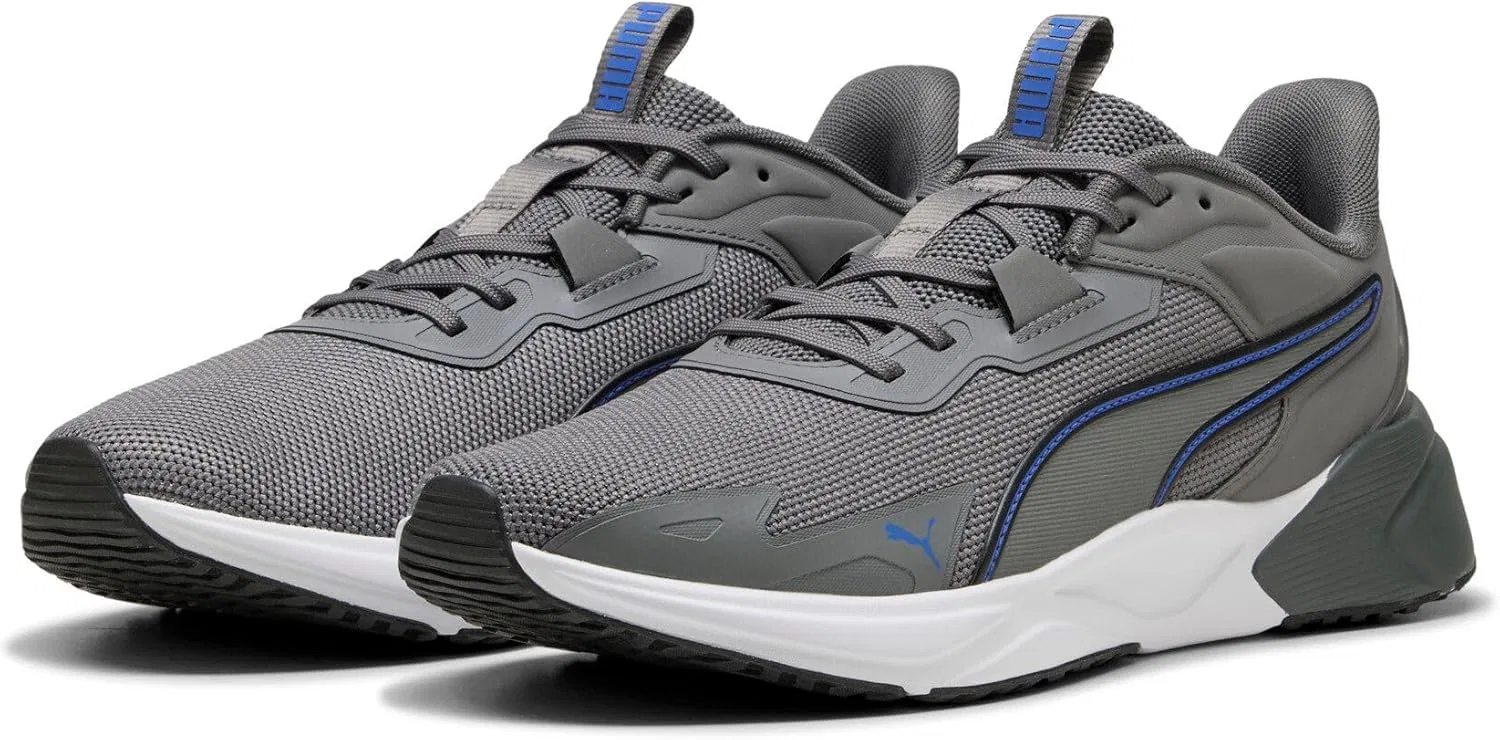 Кроссовки PUMA Unisex Disperse Xt 4 Knit Cross Trainer, Cool Dark Grey Royal Sapphire