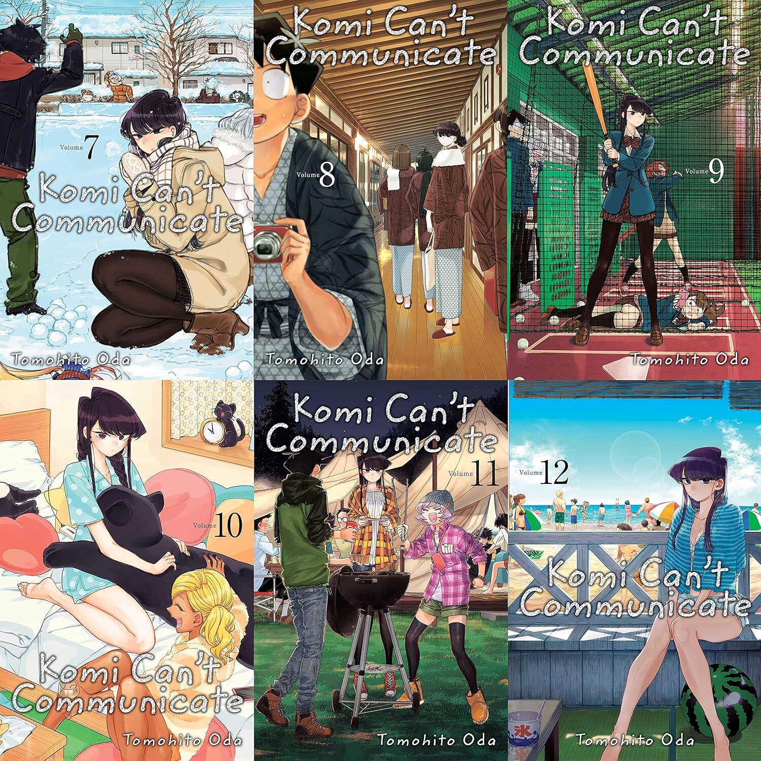 

Komi Can't Communicate Manga Collection Set Volumes 7-12 [Paperback] Tomohito Oda; 9781974707188; 9781974707195; 9781974717408; 9781974717415; 9781974718825; 9781974718849; komi cant communicate; komi cant communicate vol 13 (Generic)