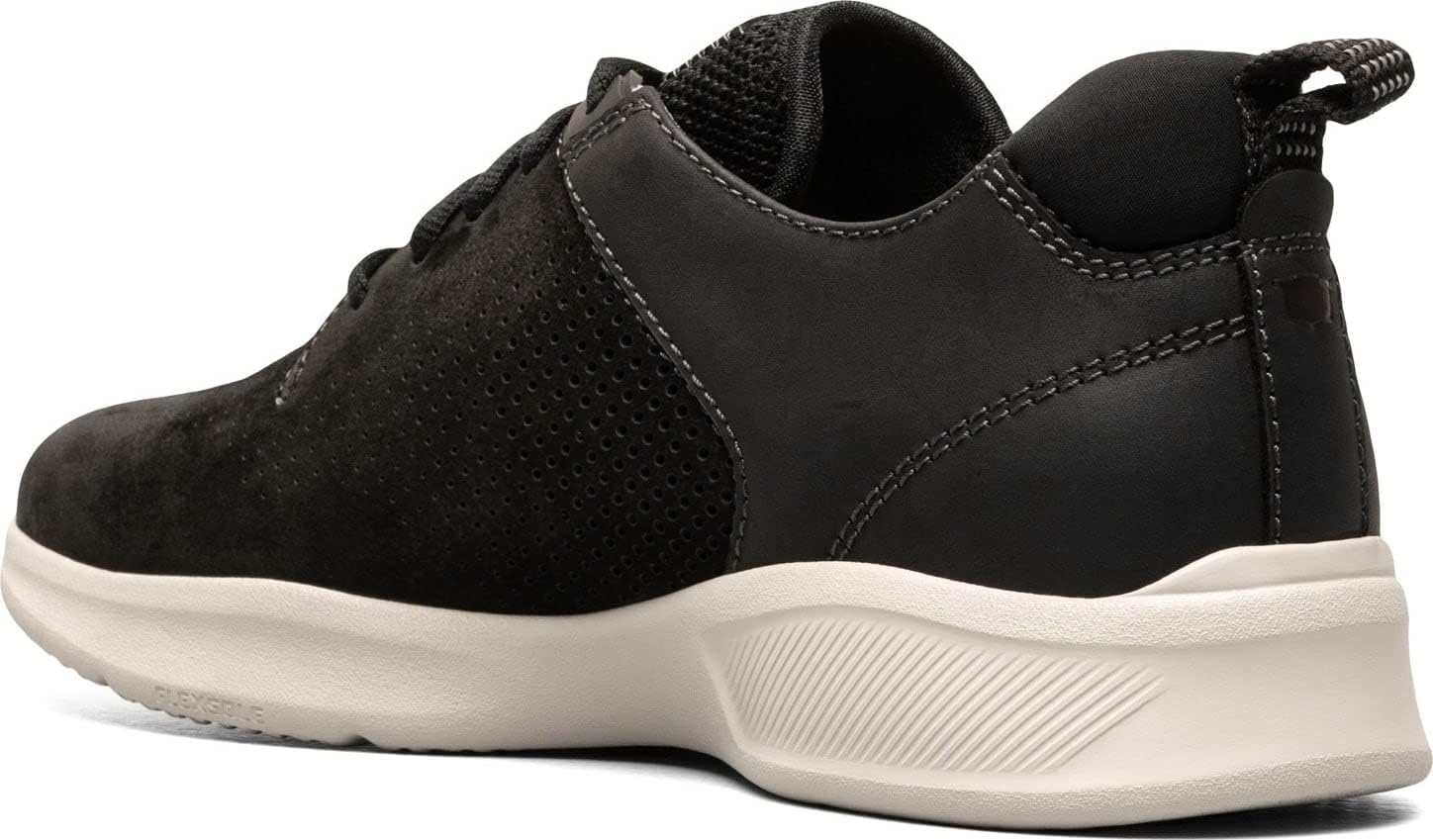 Мужские кроссовки Florsheim Studio Perf Toe с шнуровкой, черный — фото 4