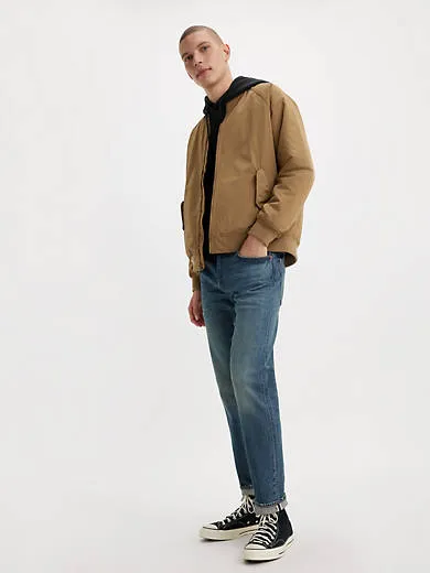 

Мужские джинсы с зауженным кроем и кромкой 502 Levi's, цвет Been There Selvedge - Dark Wash - Stretch
