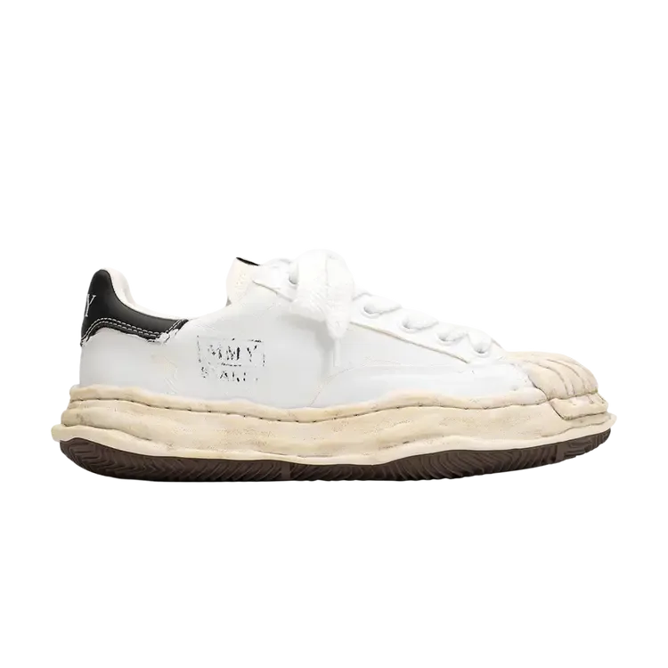 Maison Mihara Yasuhiro Blakey OG Sole Film Attached Canvas Low 'White'