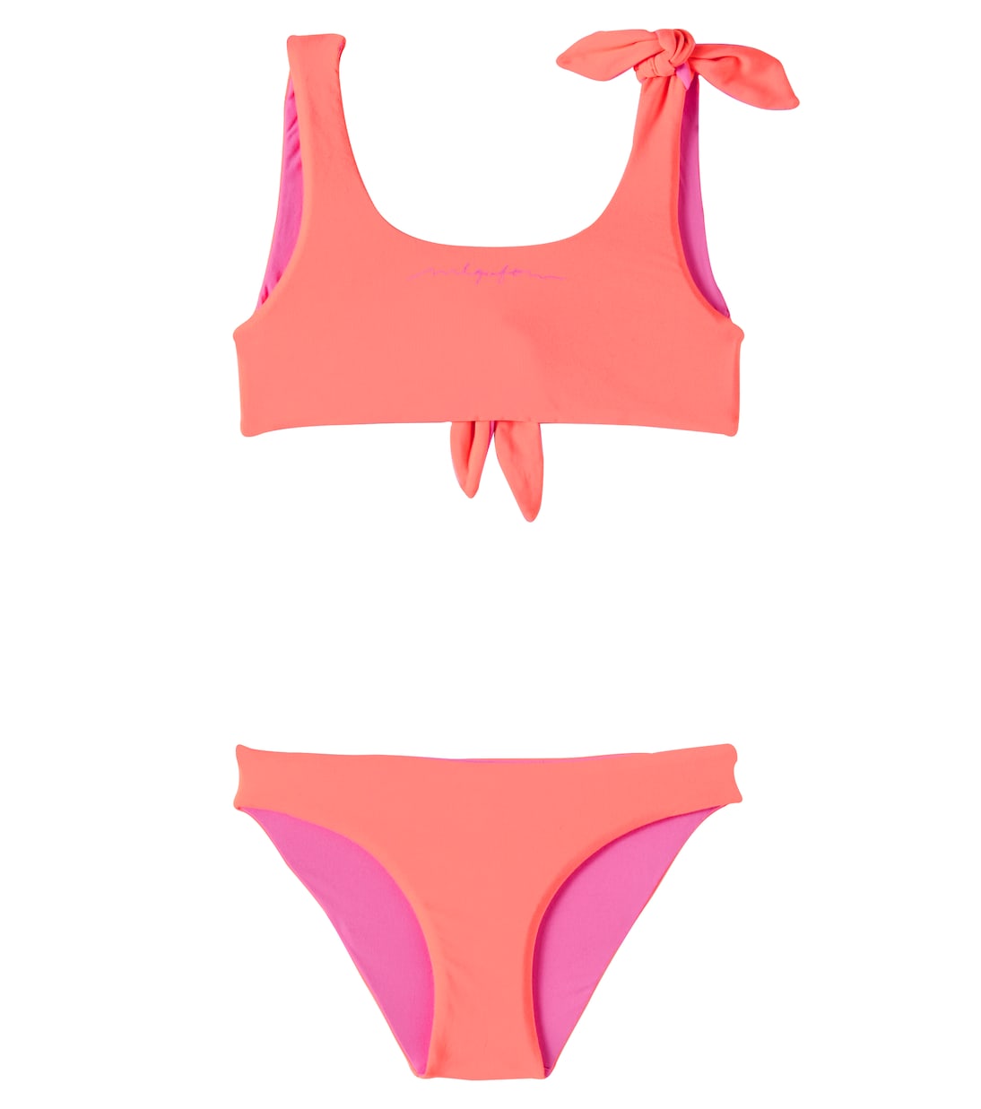 

Бикини с бантом Il Gufo, Pink Peach/Azalea