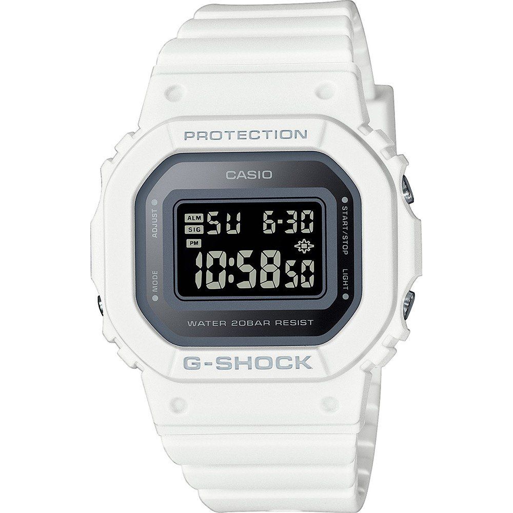 

Часы из белой смолы Casio