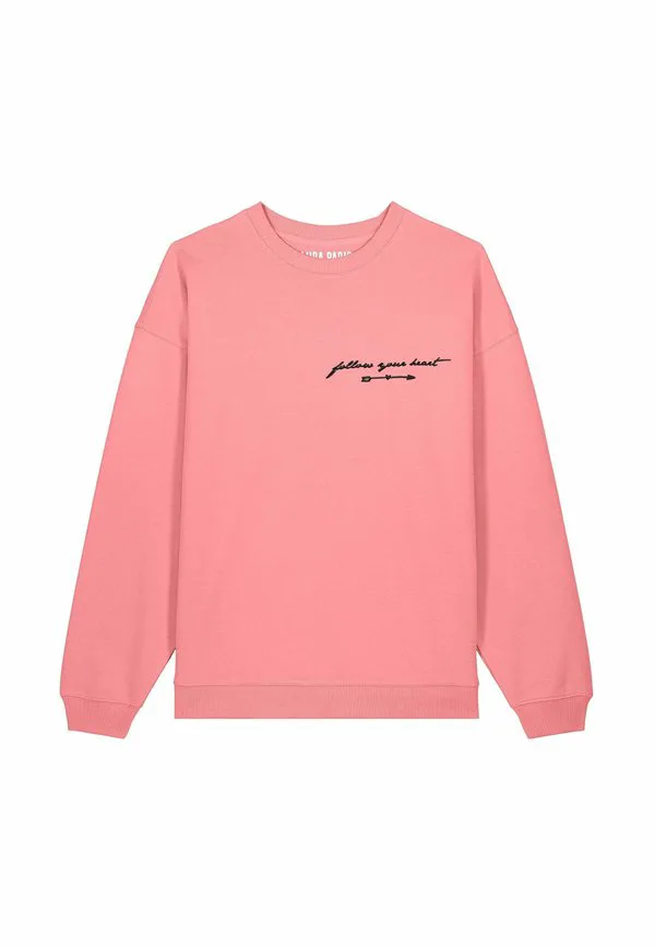 

Свитшот унисекс с вышивкой «следуй своему сердцу» Mira Paris, Pink, Розовый, Свитшот унисекс с вышивкой «следуй своему сердцу» Mira Paris, Pink