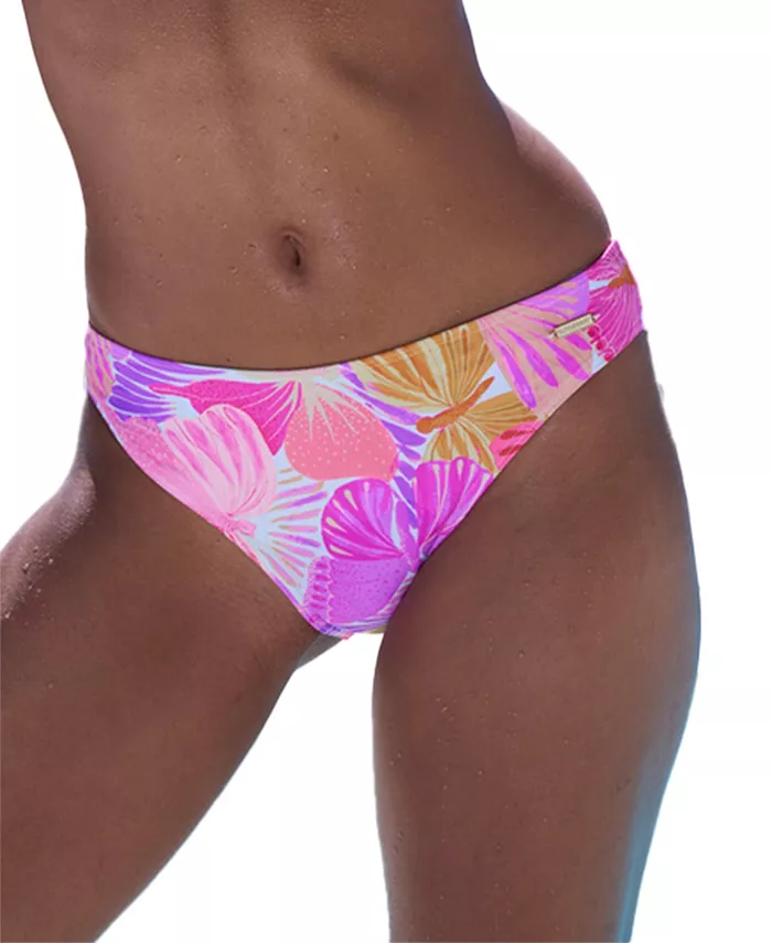 

Женский классический купальник бикини с принтом бабочек LASCANA, фиолетовый