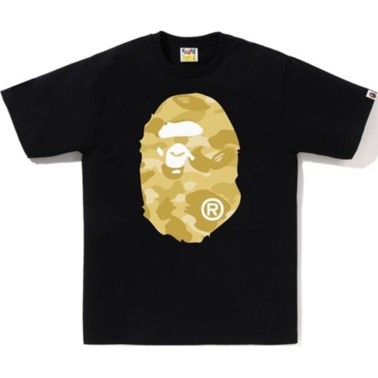 

Футболка мужская A Bathing Ape, черный/фиолетовый