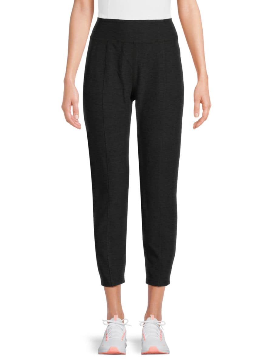 

Укороченные брюки Spacedye Beyond Yoga, цвет Midnight Navy