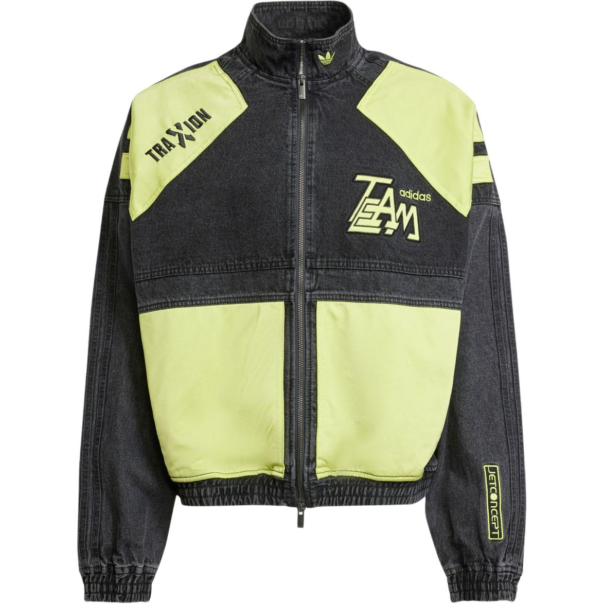 Куртка ADILENIUM SS24 мужская желто-черная Adidas Originals — фото 2