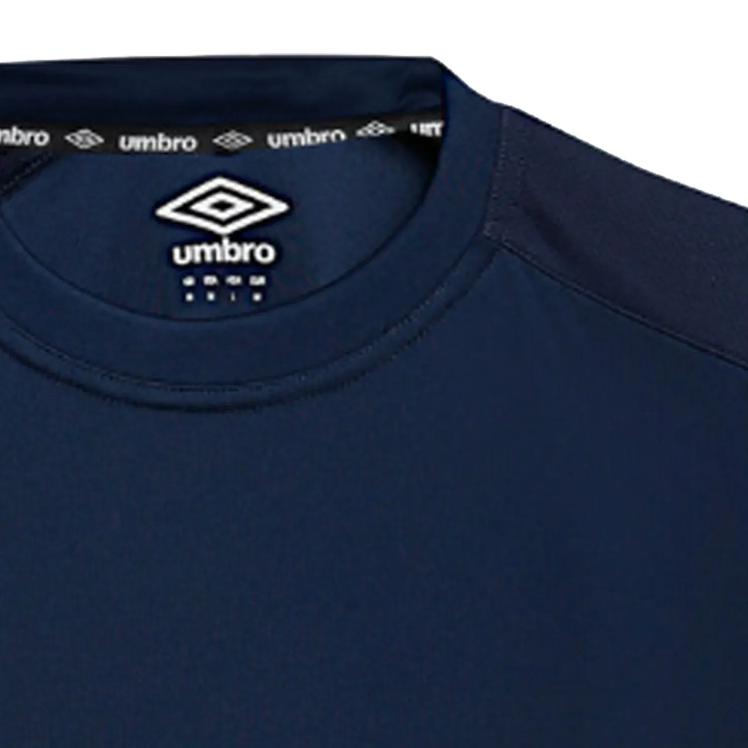 Футболка тренировочная с силиконовым логотипом Umbro, темно-синий — фото 4